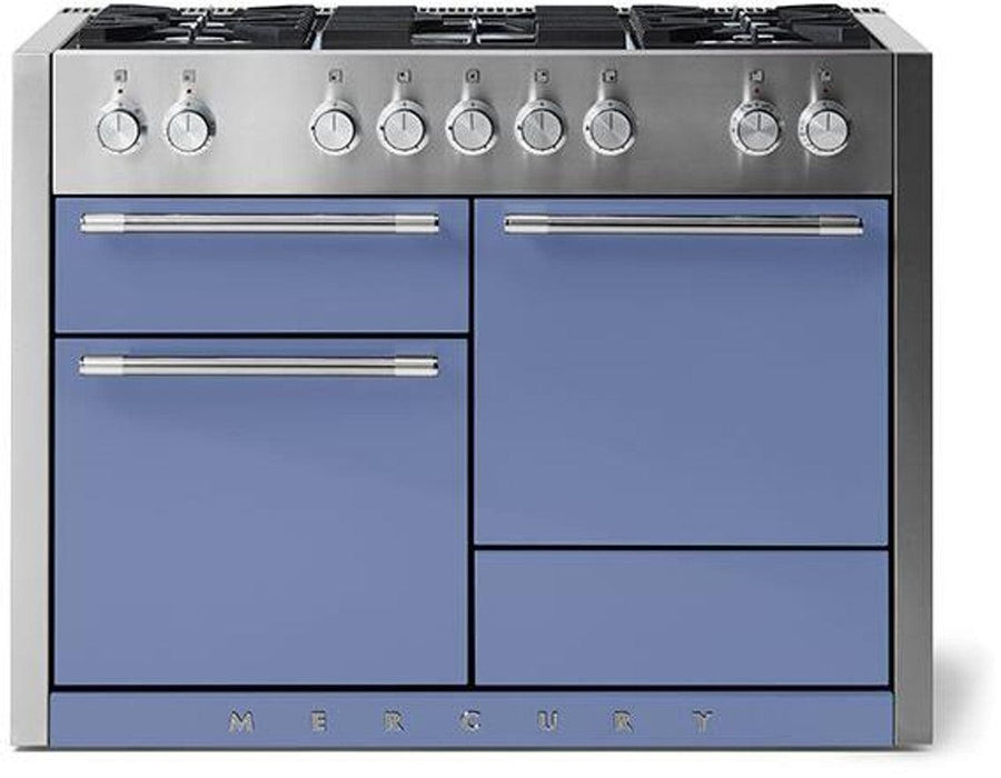 AGA Mercury 48" Dual Fuel 3 Oven Range - Carnaby Blue AMC48DFCBB