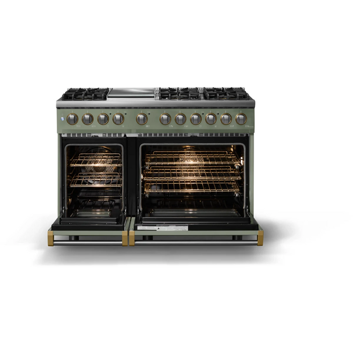VIKING 48" Freestanding Dual Fuel Range, VDR54846GEUBB