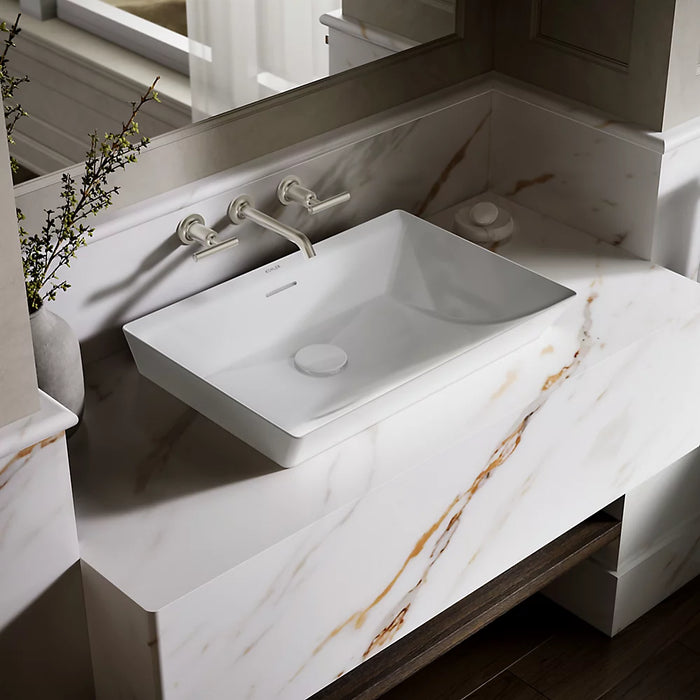 KOHLER Brazn 23" rectangular vessel bathroom sink K-21060