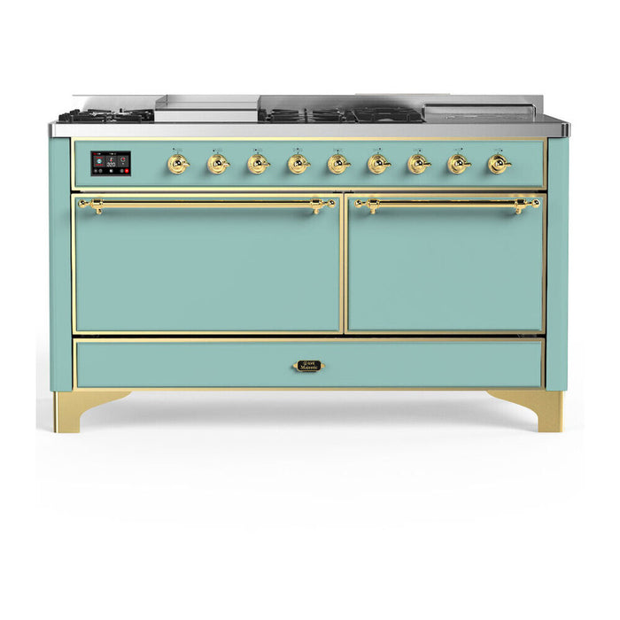 ILVE Majestic III 60" Dual Fuel Range UM60FSQNR3MM