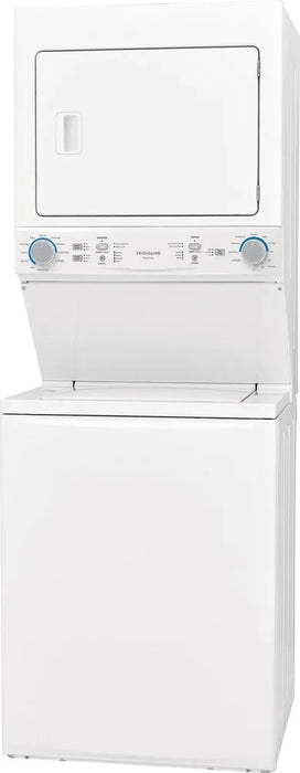 Frigidaire 27" Laundry Center, Washer, Gas Dryer, White, FLCG7522AW