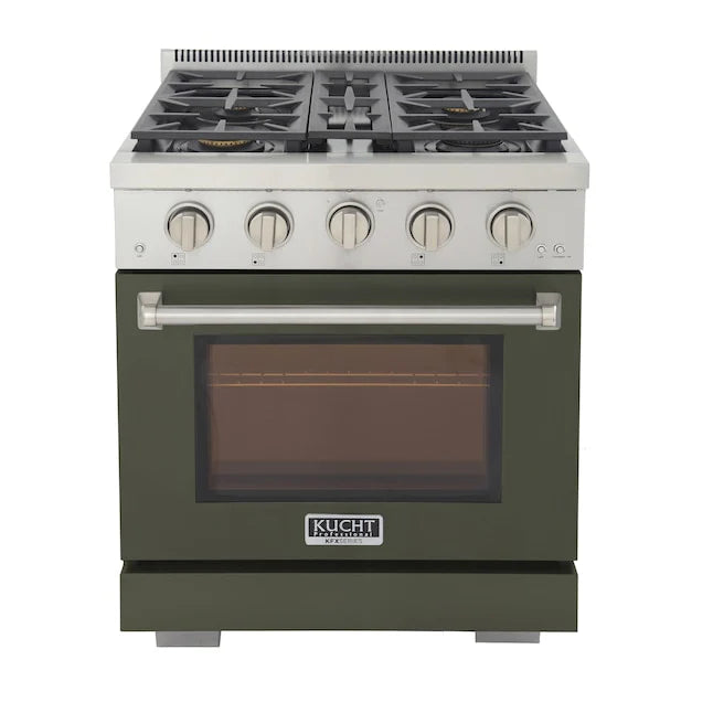 Kucht 30" Professional Propane Range, 4 Burners, KFX300/LP-G