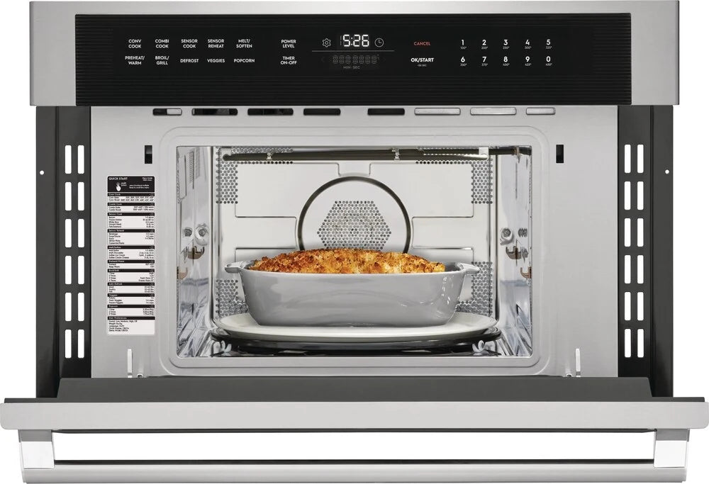 Electrolux 30" Built-In Microwave Oven with Drop-Down Door, Stainless Steel EMBD3010AS