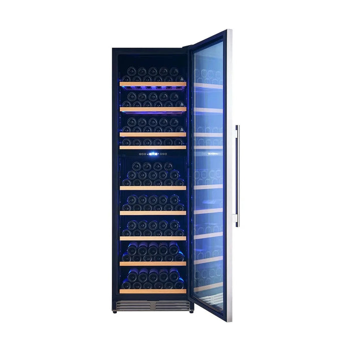 FORNO Cesinali 24" Dual Zone 94 Bottle Wine Cooler FWCDR6603-24S