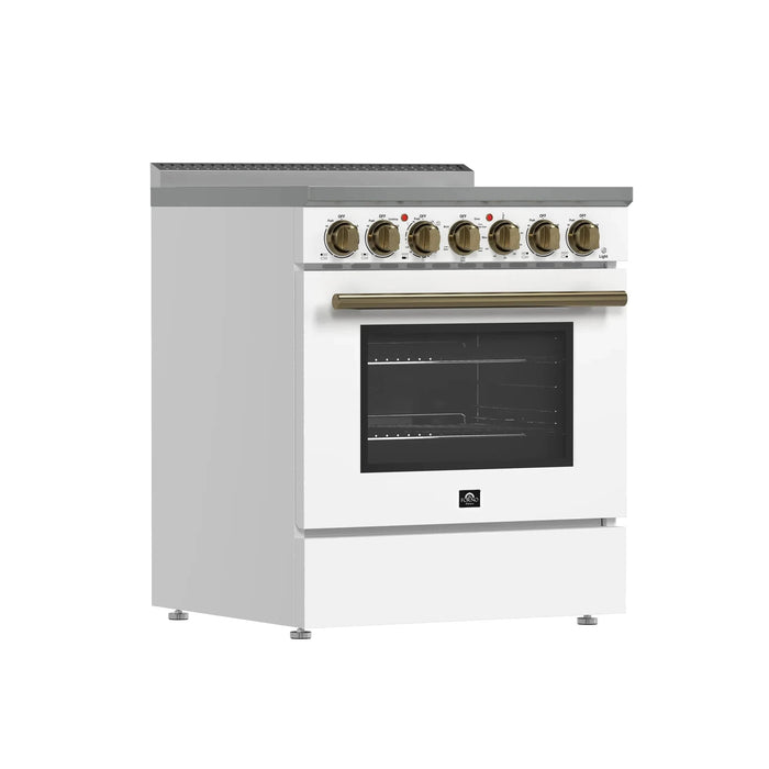 FORNO Paolo 30" Electric Range FFSEL6011-30WHT