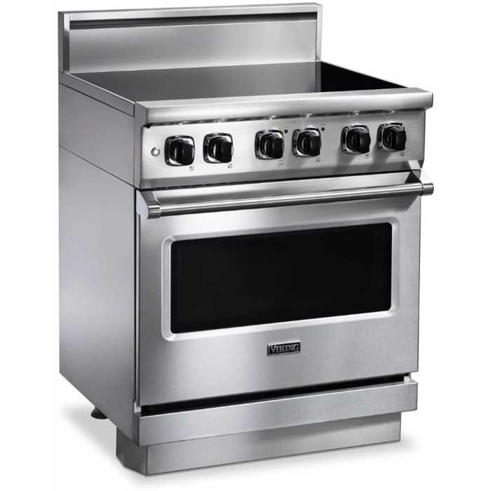 Viking® 5 Series 30" Stainless Steel Pro Style Induction Range VIR53024BSS