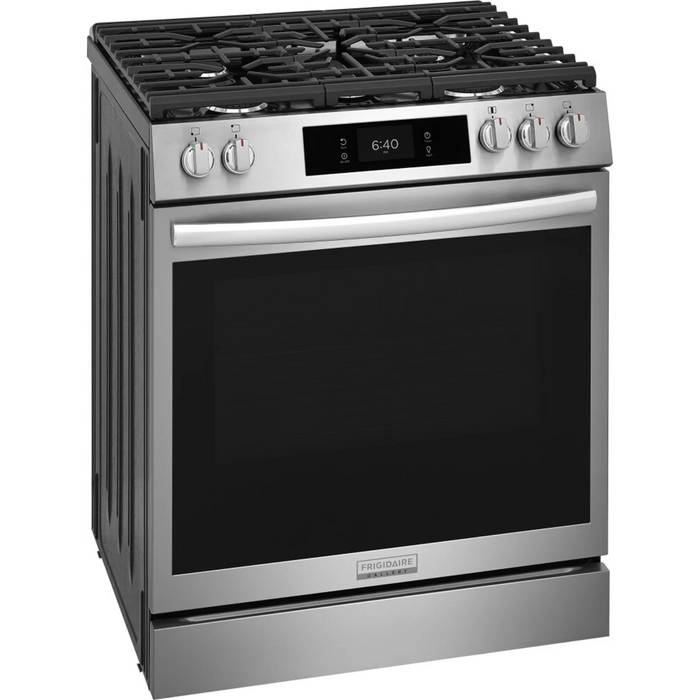 Frigidaire 30" Slide-In Gas Range GCFG3070BF