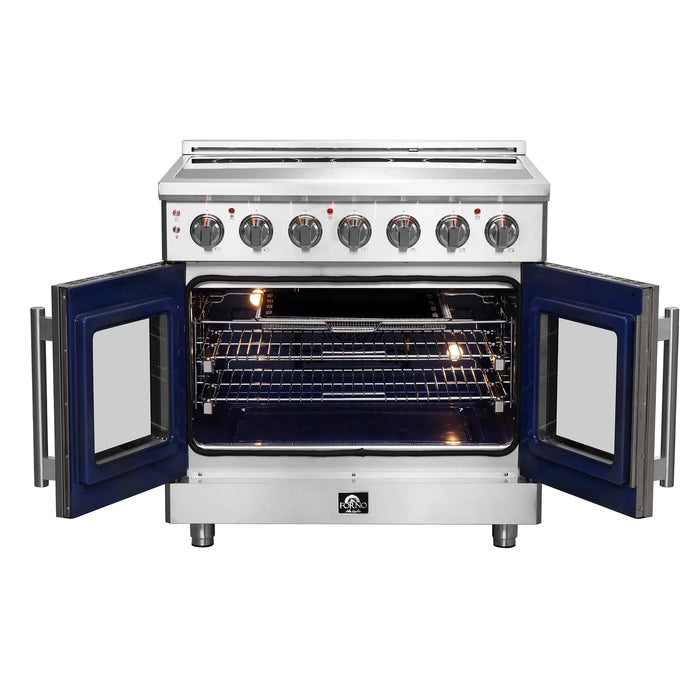 FORNO Massimo 36" French Door Electric Range FFSEL6955-36
