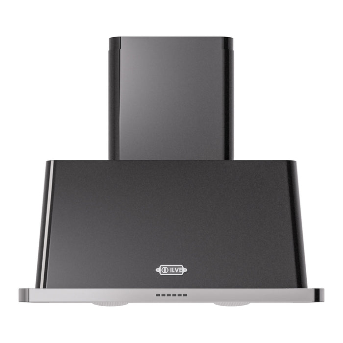 ILVE Majestic 36", Wall Mount Convertible Range Hood UAM90 — UAM90AW