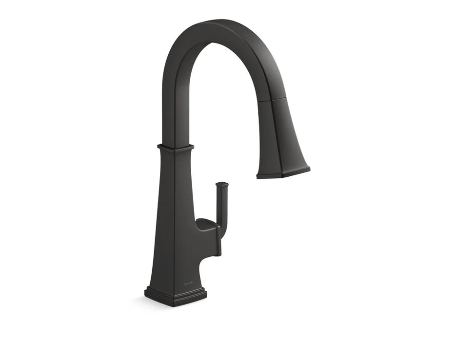 KOHLER Riff Pull-down kitchen sink faucet, three-function sprayhead K-23830