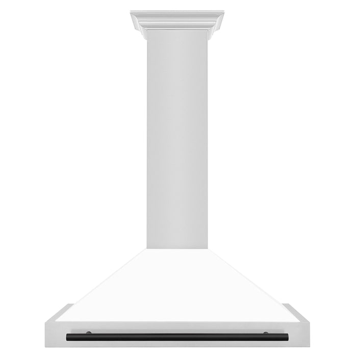 ZLINE 36" Autograph Stainless Wall Range Hood KB4STZ-WM36-MB