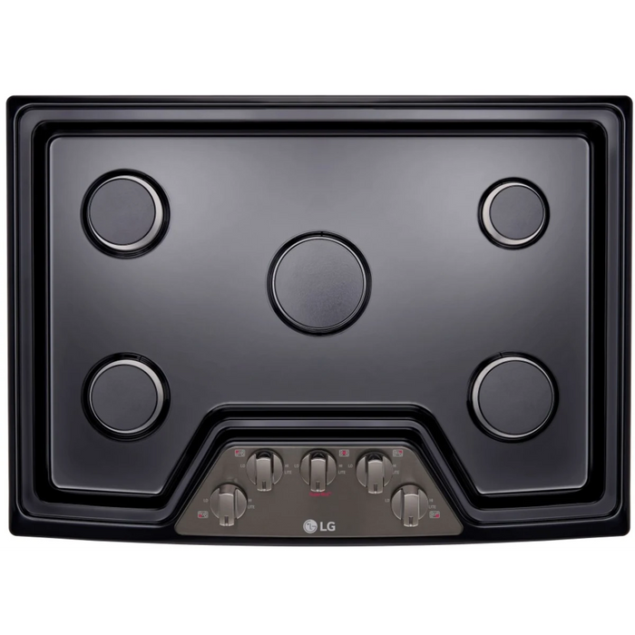 LG 30" Gas Cooktop, LCG3011BD