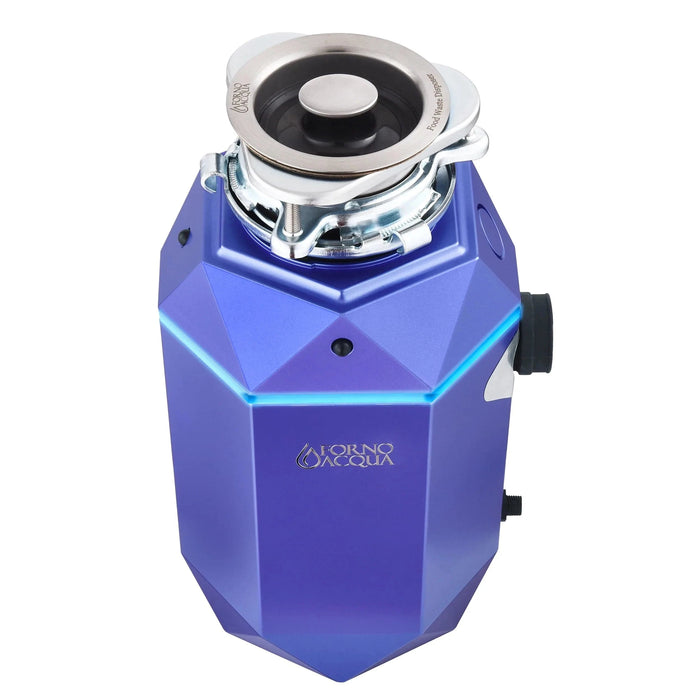 FORNO ACQUA BrightDiamond 1HP Super Quiet Garbage Disposal Motion Sensor WDD100TA1AM