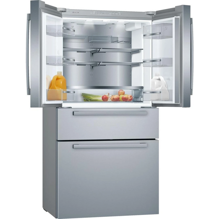 BOSCH 36" Counter Depth French Door Smart Refrigerator, B36CL80SNS
