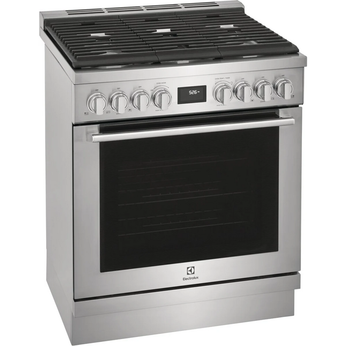 Electrolux 30" Freestanding Gas Range ECFG3068AS