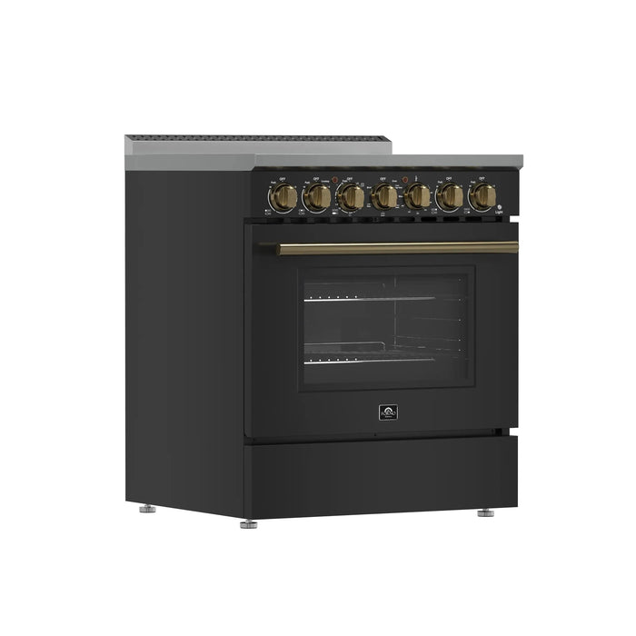 FORNO Paolo 30" Electric Range FFSEL6011-30BLK