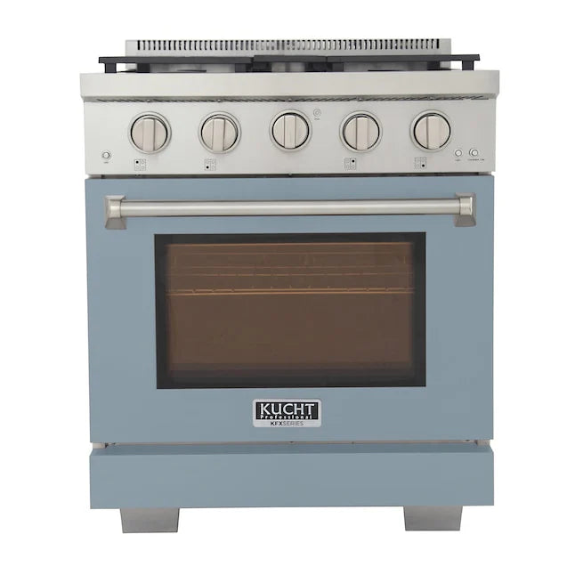 Kucht 30"  Professional Natural Gas Range, 4 Burners, KFX300-LB