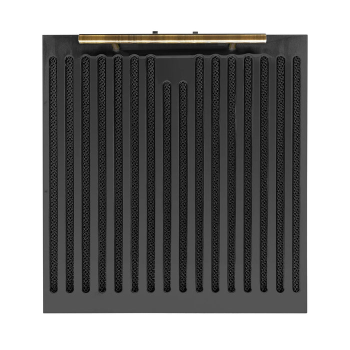 FORNO Espresso Bari 30" 400 CFM Under Cabinet Range Hood FRHUC5255-30BLK