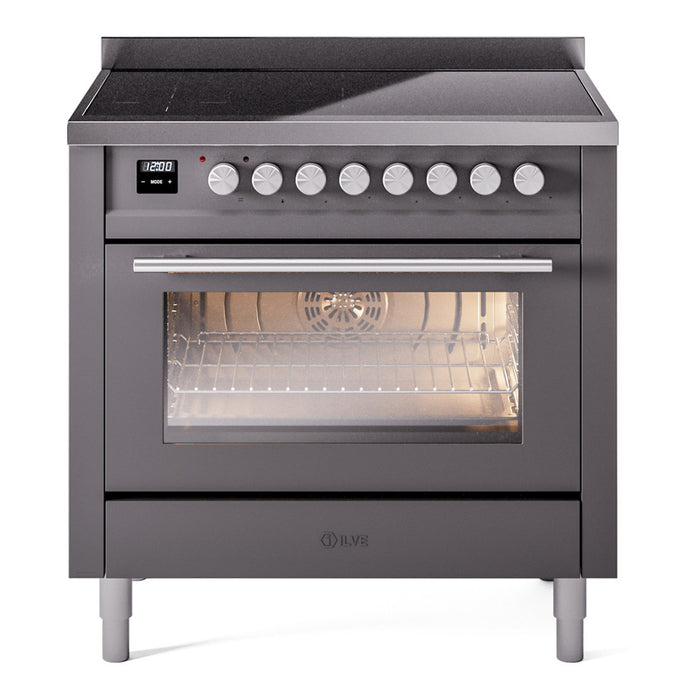 ILVE 36"Professional Plus Freestanding Induction Range UPI366WMP — UPI366WMPBK