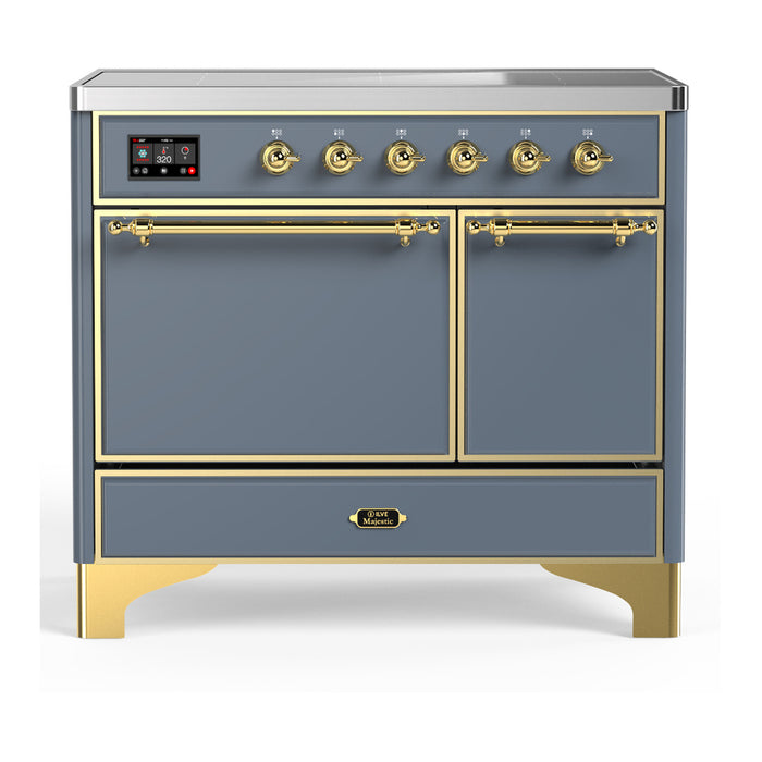 ILVE 40"Majestic III Induction Range, UMDIB40QNR3 — UMDIB40QNR3AWB