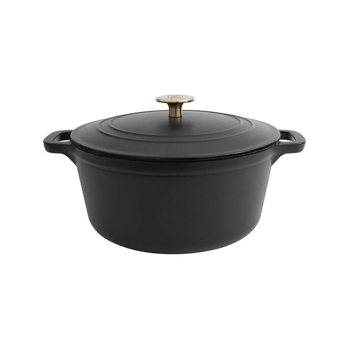 ZLINE 5-Piece Enameled Cast Iron Cookware Set, Black Matte CWSETS-BLM-5