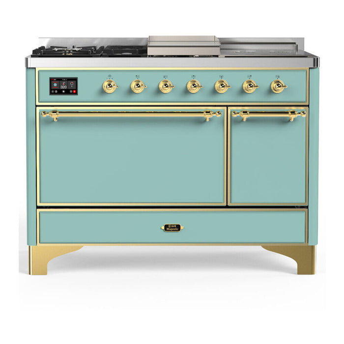 ILVE Majestic III 48" Dual Fuel Range UM48FSQNR3MM