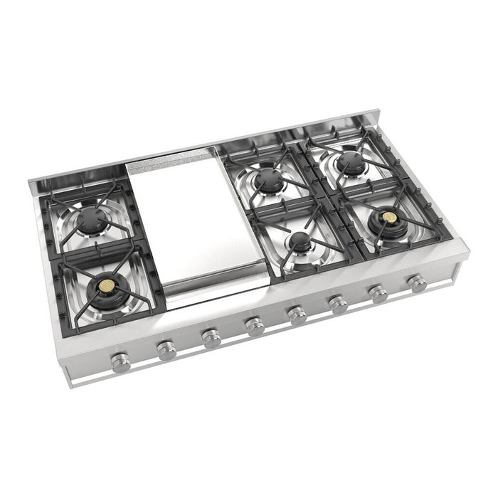 ILVE Professional Plus II 48" Built-In Gas Rangetop UHCP48FSS
