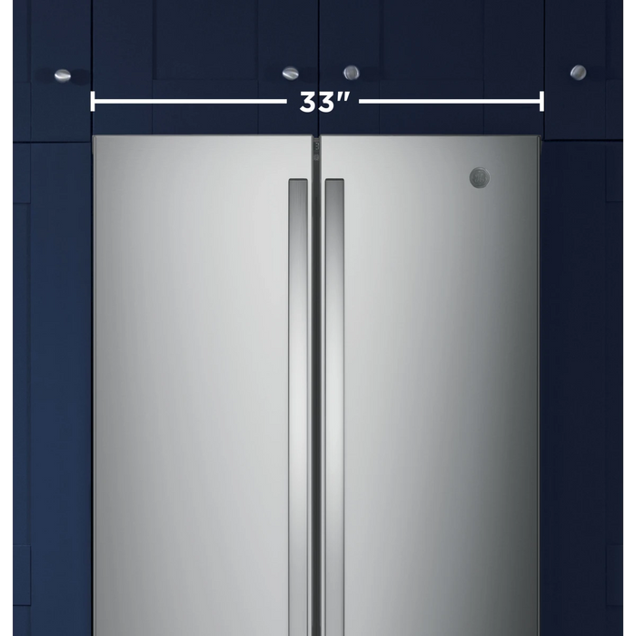 GE 33" French Door Refrigerator, GNE25JYKFS