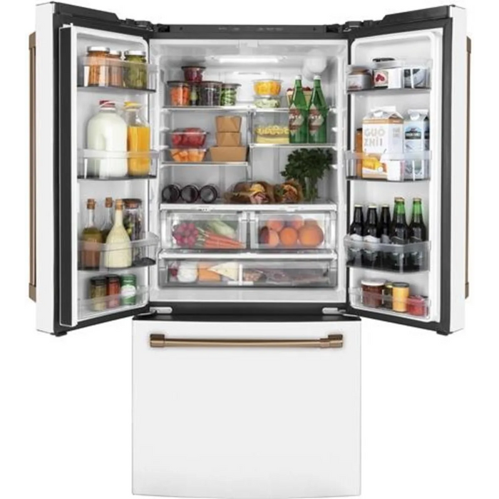 Cafe 33" Counter Depth French Door Smart Refrigerator, CWE19SP4NW2