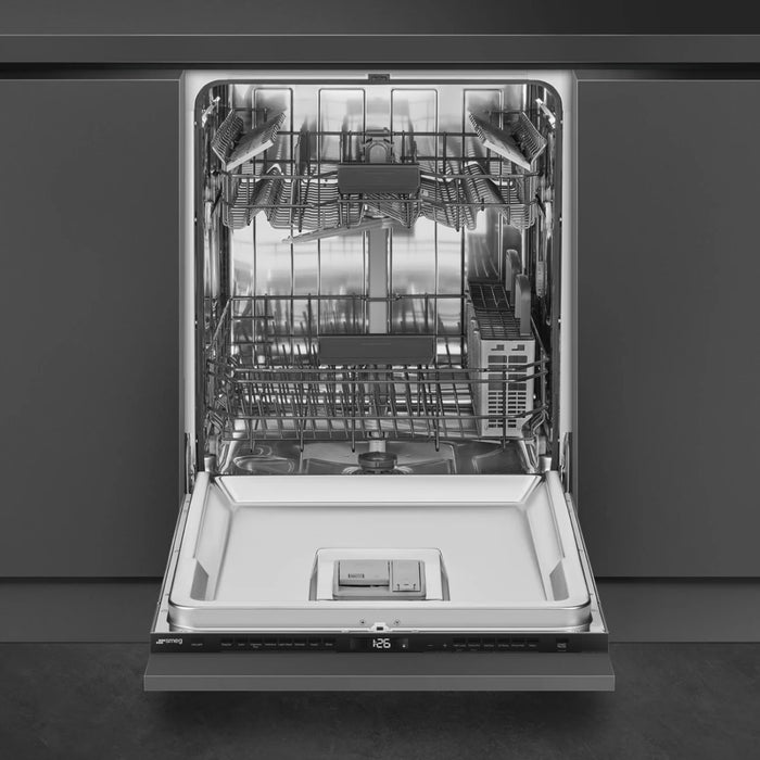 SMEG 24" Fully Integrated Built-In Panel Ready Dishwasher, DW8600