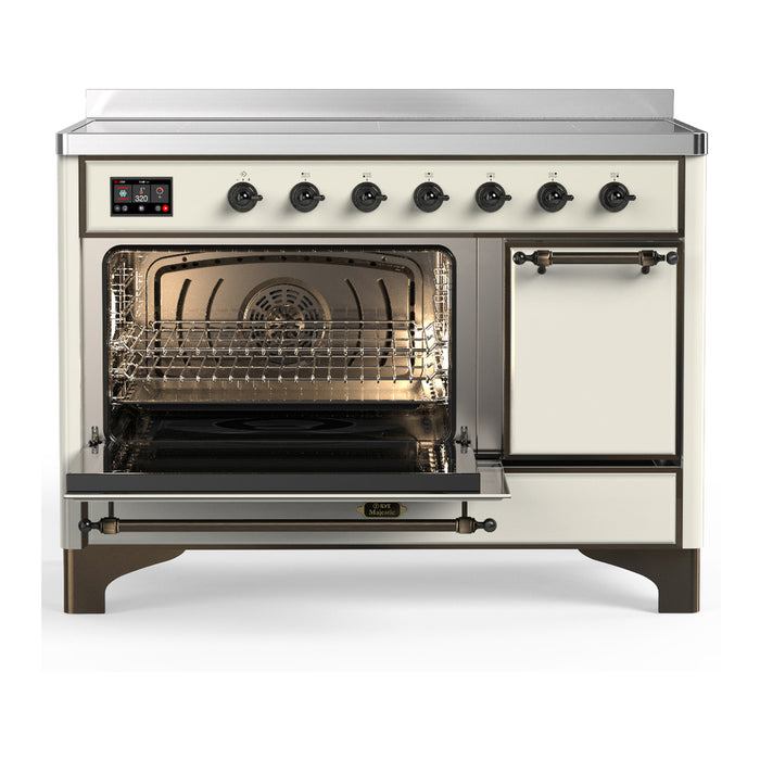 ILVE 48"Majestic III Induction Range, UMIB48QNR3 — UMIB48QNR3AWB