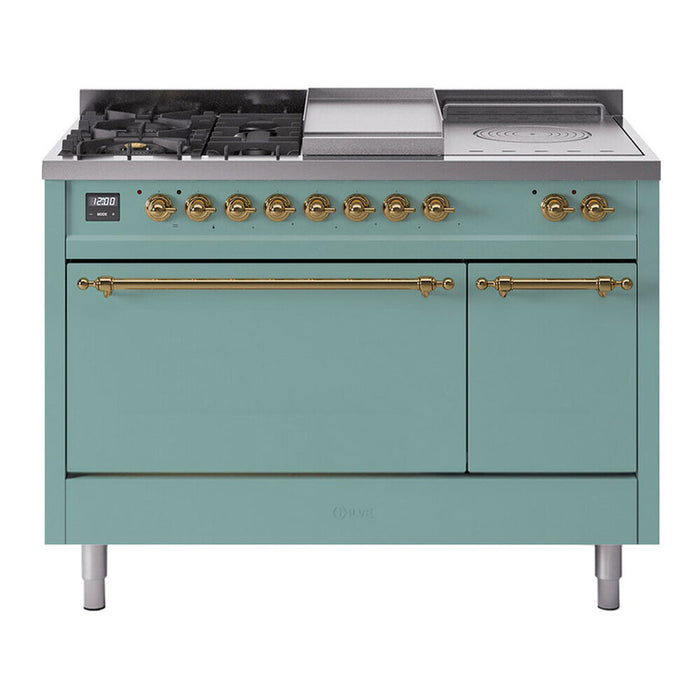 ILVE Nostalgie II 48" Dual Fuel Range UP48FSQNMPMM