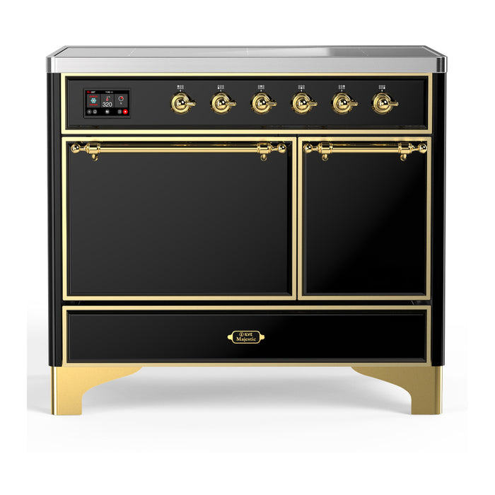 ILVE 40"Majestic III Induction Range, UMDIB40QNR3 — UMDIB40QNR3AWB