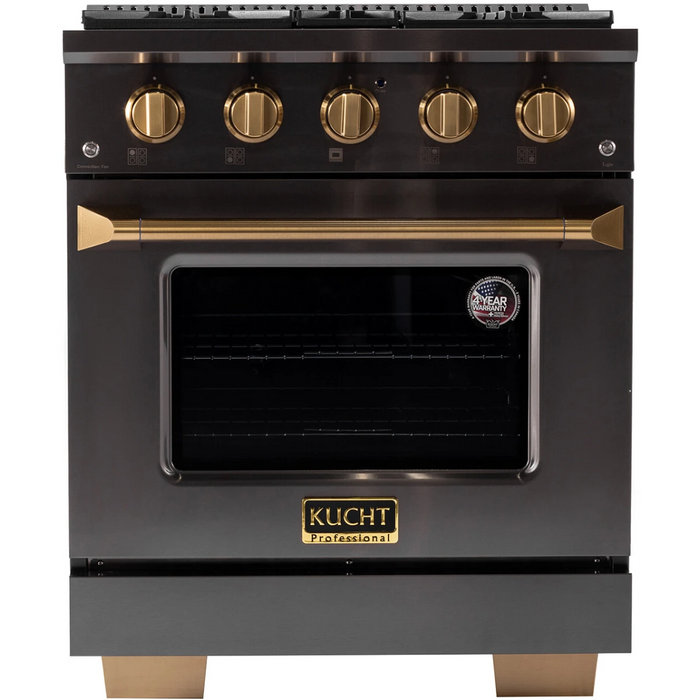 Kucht 30" Freestanding Dual Fuel Range KED304