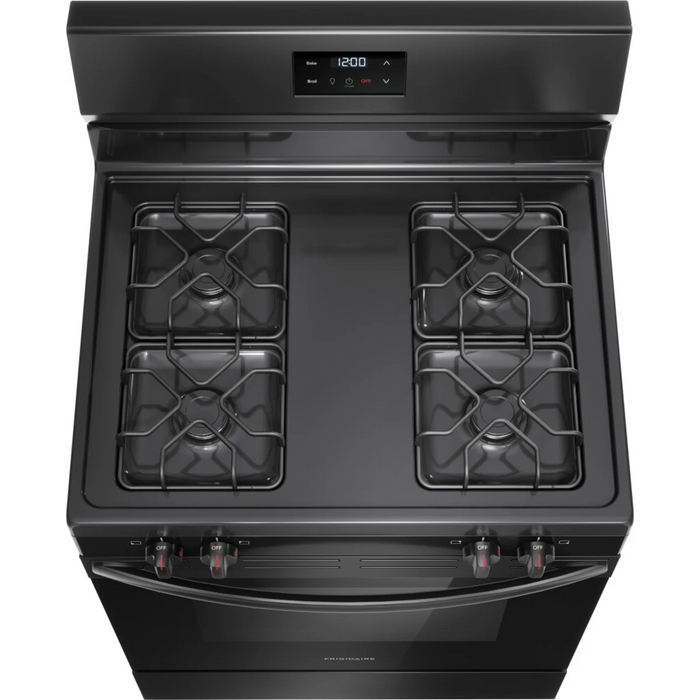 Frigidaire 30" Freestanding Gas Range FCRG3051BB