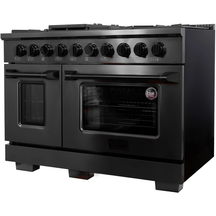 Kucht 48" Freestanding Dual Fuel Range KXD48-TT