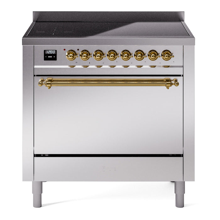 ILVE 36"Nostalgie II Freestanding Induction Range UPI366QNMP — UPI366QNMPAWB