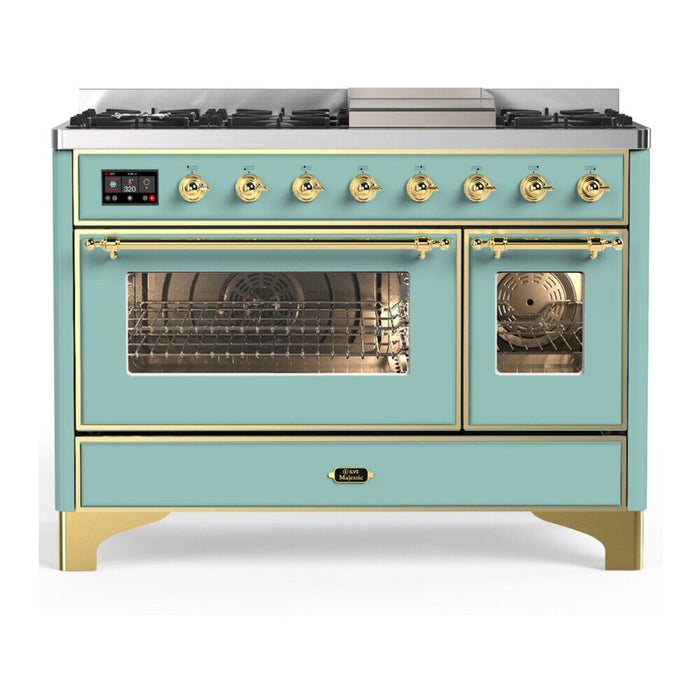 ILVE Majestic III 48" Dual Fuel Range UM48FNR3MM