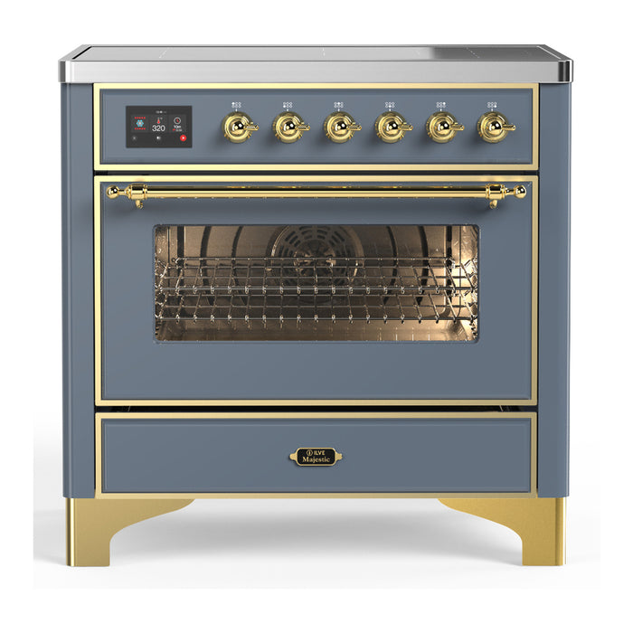 ILVE 36"Majestic III Induction Range, UMIB36NR3 — UMIB36NR3AWB