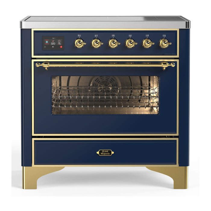 ILVE 36"Majestic III Induction Range, UMIB36NR3 — UMIB36NR3AWB