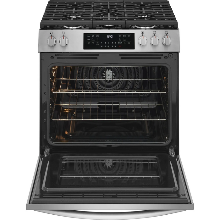 Frigidaire 30" Freestanding Gas Range GCFG3059BF