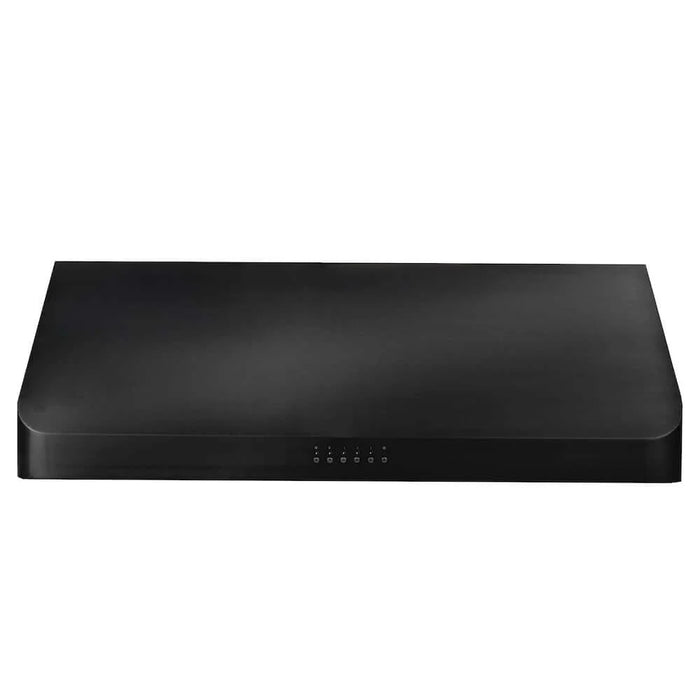 ZLINE 600 CFM Ducted Under Cabinet Range Hood, Black Stainless Steel, BS623