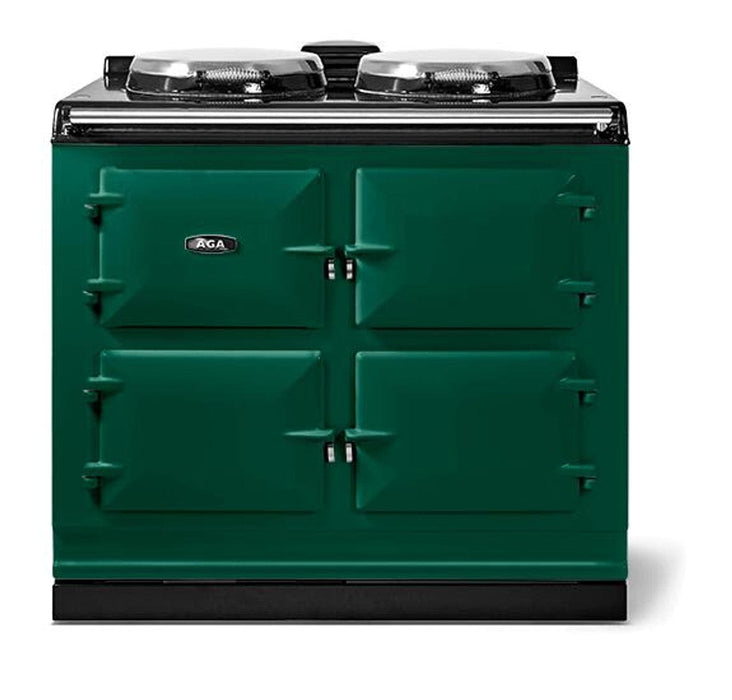 AGA 39" eR7 100 Classic Cast Iron Collection Electric Range - British Racing Green AER7339BRG