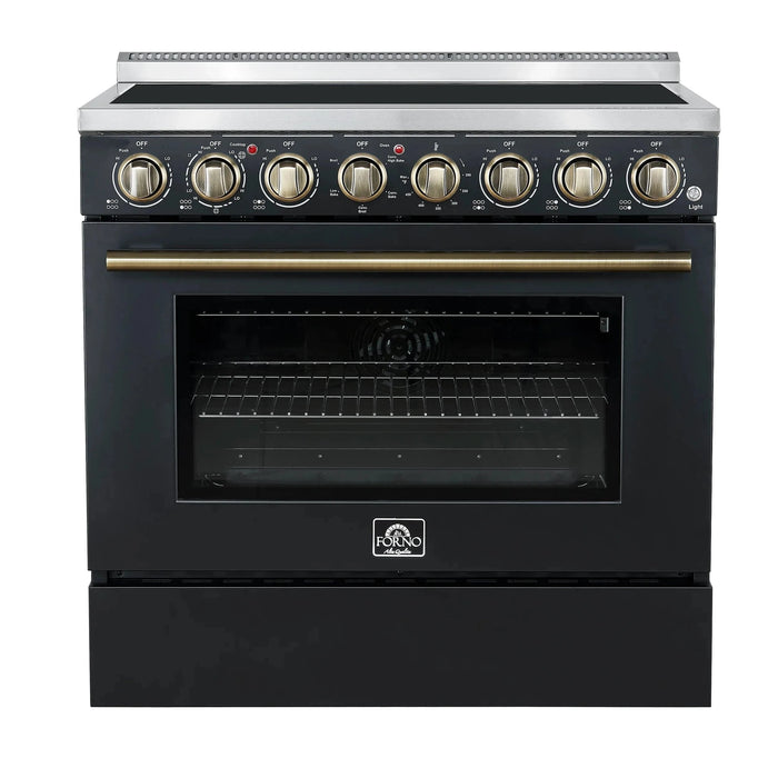 FORNO Paolo 36" Electric Range FFSEL6011-36BLK