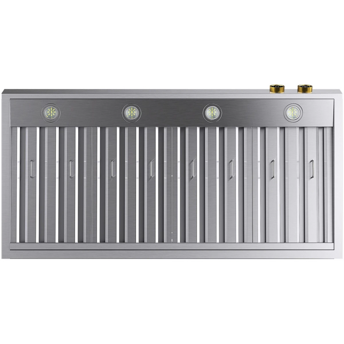 Kucht 48" Wall Mount Range Hood KRH480-GL-C