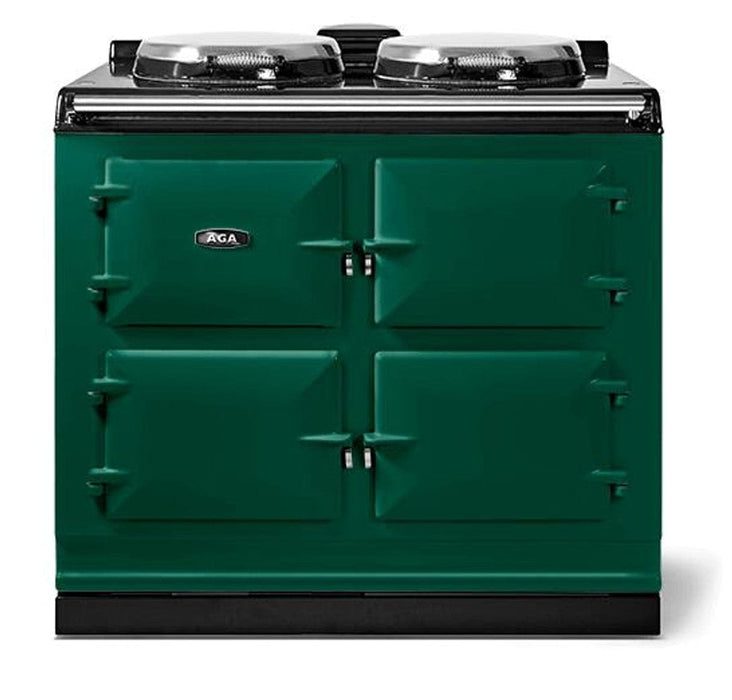 AGA 39" R7 100 Classic Cast Iron Collection Electric Range - British Racing Green AR7339BRG