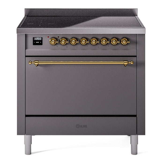ILVE 36"Nostalgie II Freestanding Induction Range UPI366QNMP — UPI366QNMPAWB