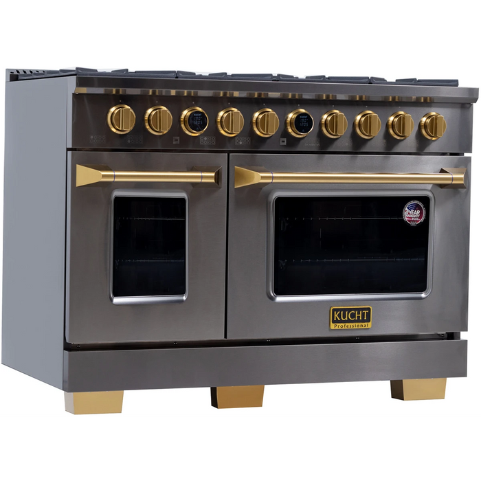 Kucht 48" Freestanding Dual Fuel Range KXD48