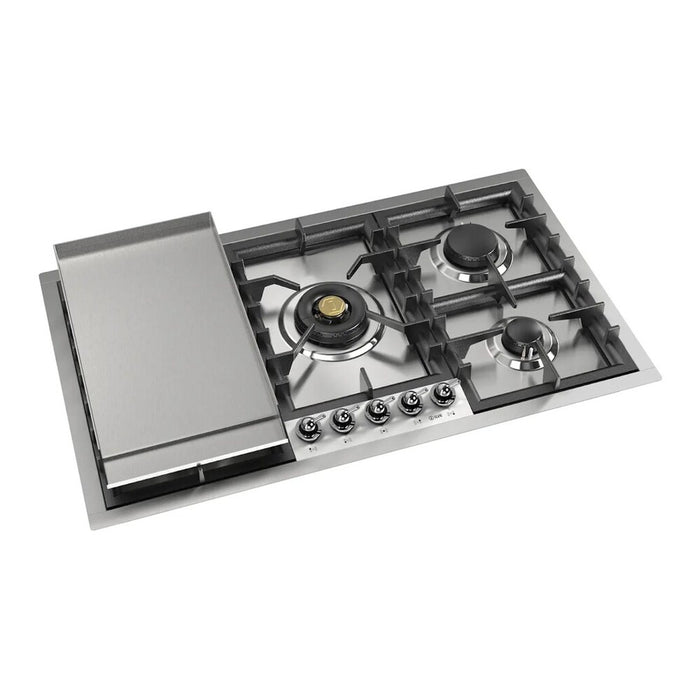 ILVE Nostalgie II 36" Built-In Gas Cooktop UHCPT95FNSSC