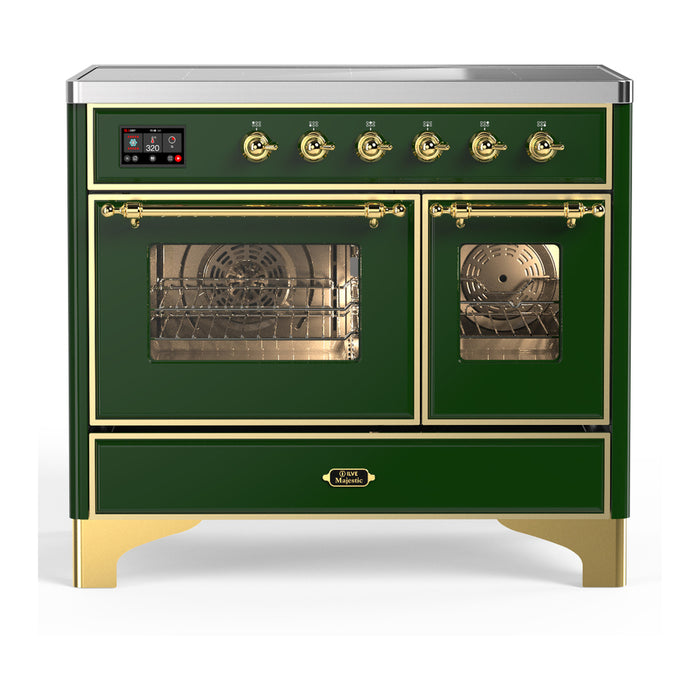 ILVE 40"Majestic III Induction Range, UMDIB40NR3 — UMDIB40NR3AWB